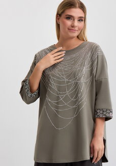 Туника со стразами Эмилия