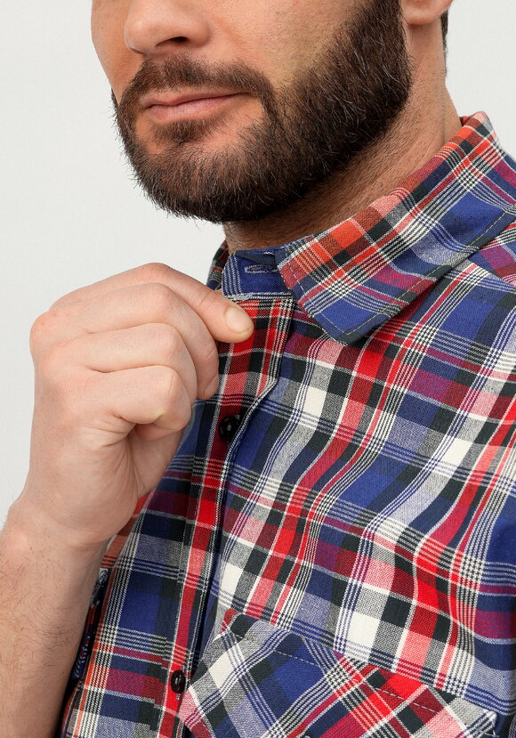 Рубашка с коротким рукавом на пуговицах шир.  580, рис. 13