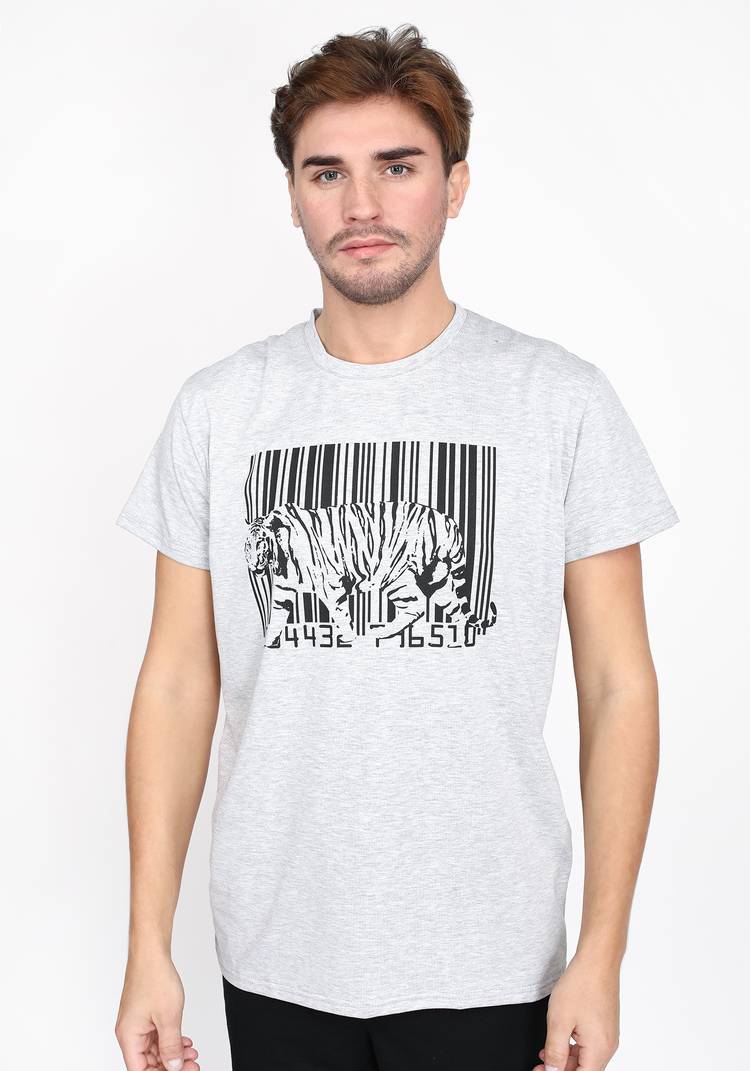 Футболка мужская с принтом тигр шир.  750, рис. 5