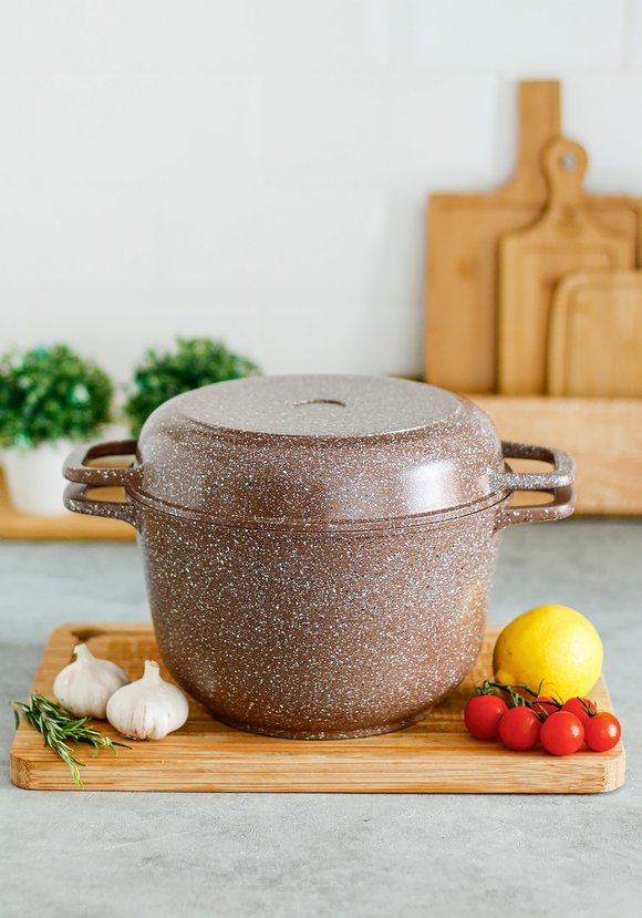 Казан с крышкой-гриль шир.  580, рис. 9