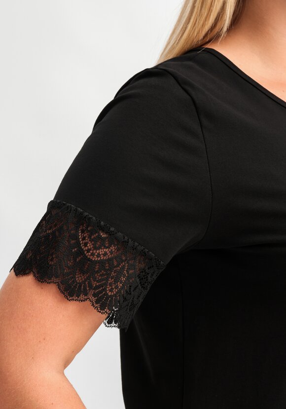 Футболка с кружевами Амира шир.  580, рис. 4