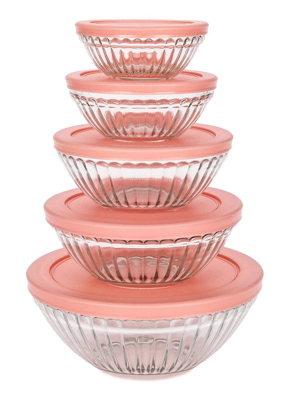 Набор: 10 герметичных стеклянных контейнеров шир.  580, рис. 5