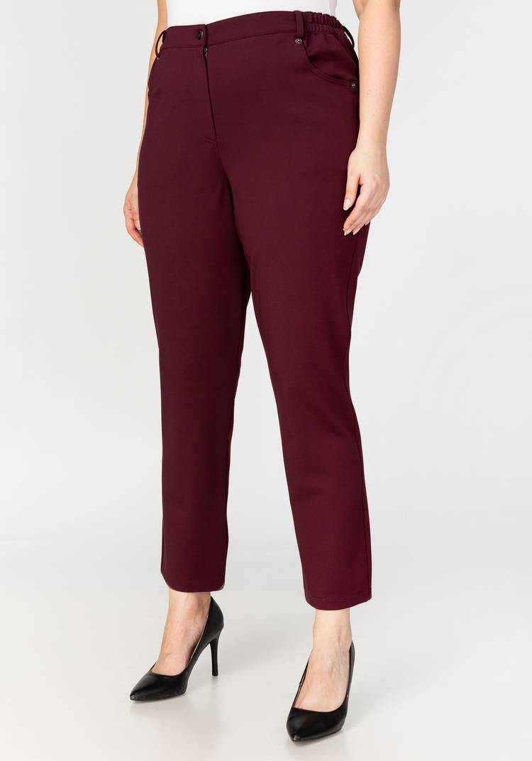 Брюки из плотного трикотажа шир.  750, рис. 5