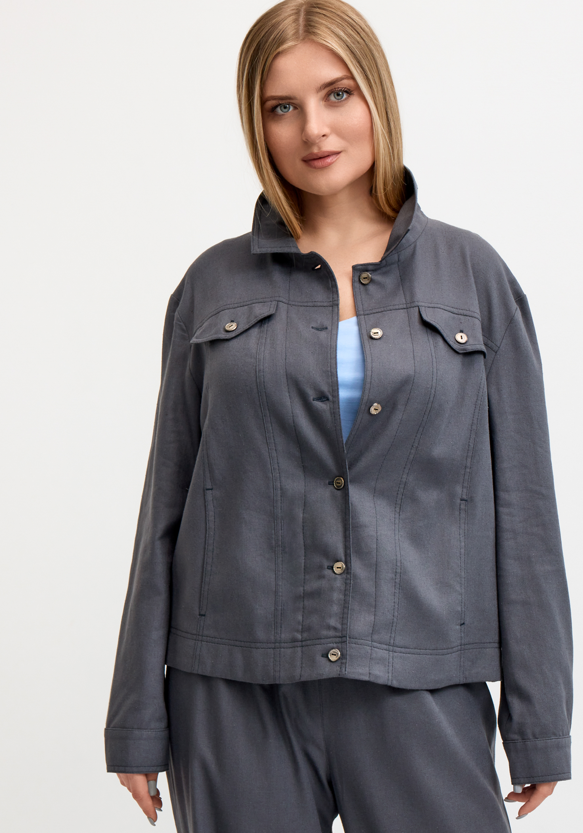 

Жакет "Мирида", Серый