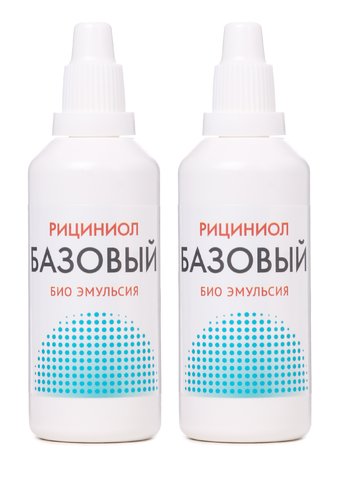 Эмульсия "Рициниол Базовый", 2 шт.
