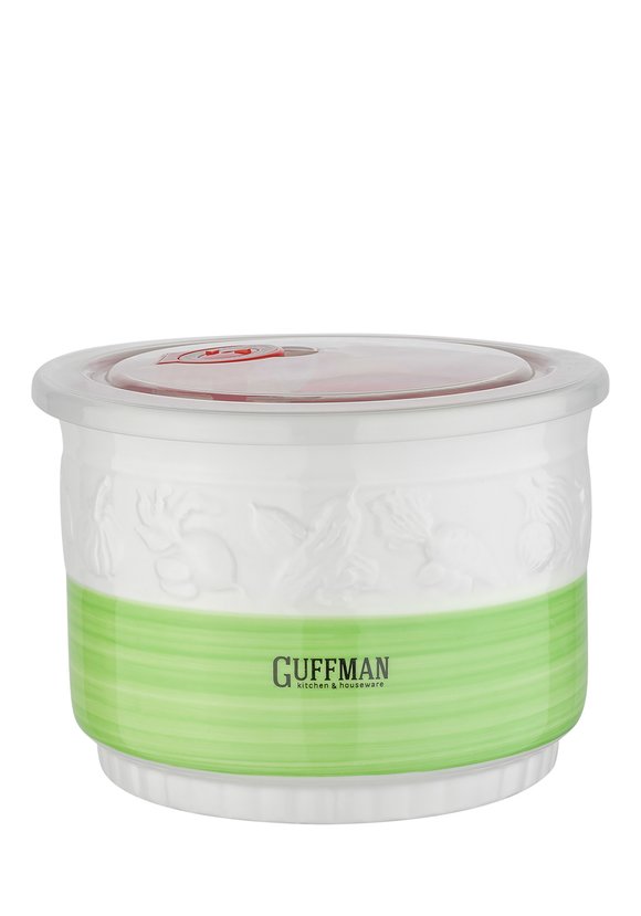 GUFFMAN Керамическ. контейнер, зеленый 1,5 л шир.  580, рис. 1