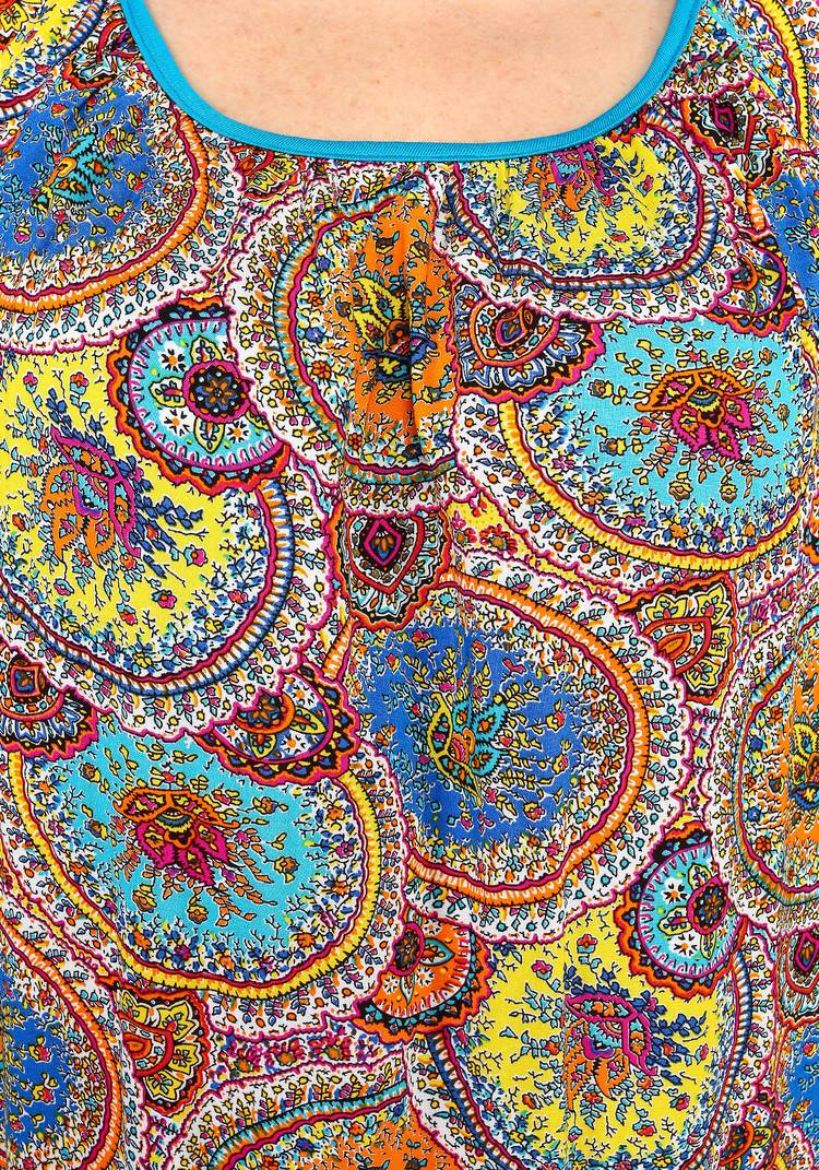 Платье Цветочный Вихрь шир.  750, рис. 12