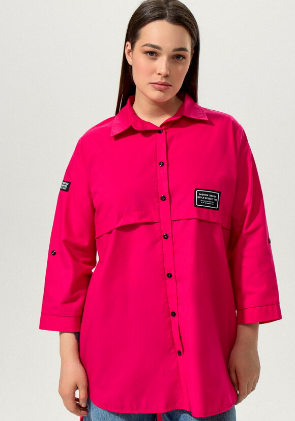 Рубашка с патами на рукаве Джоан шир.  580, рис. 30