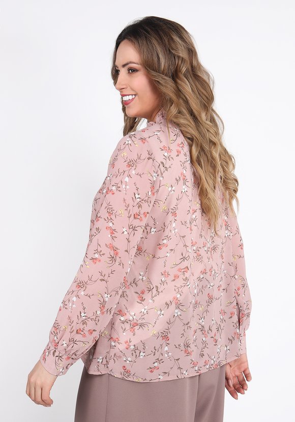 Блуза шифоновая Бриджит шир.  580, рис. 2