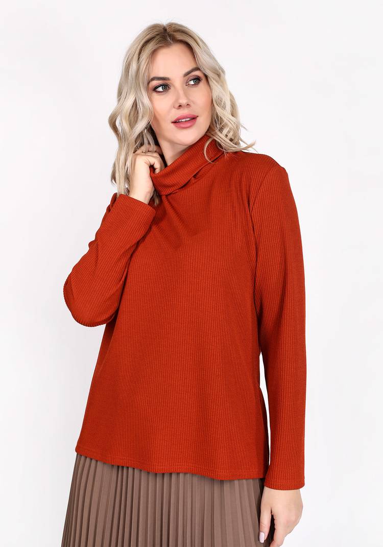 Водолазка с объемным воротником шир.  750, рис. 9