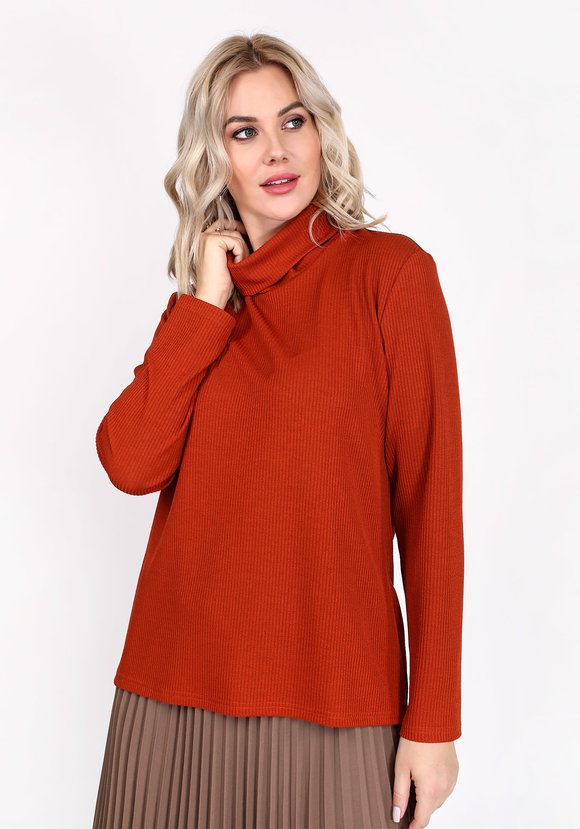 Водолазка с объемным воротником шир.  580, рис. 9