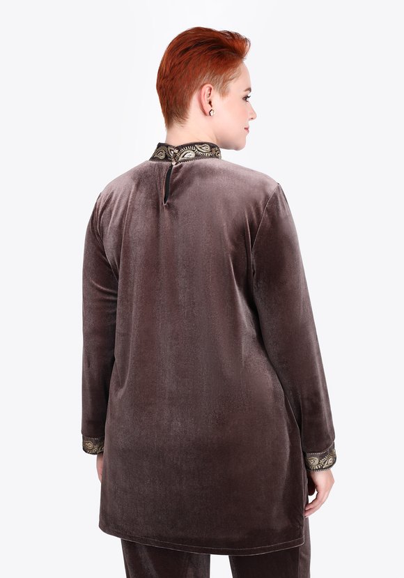 Туника Мягкие объятия шир.  580, рис. 3