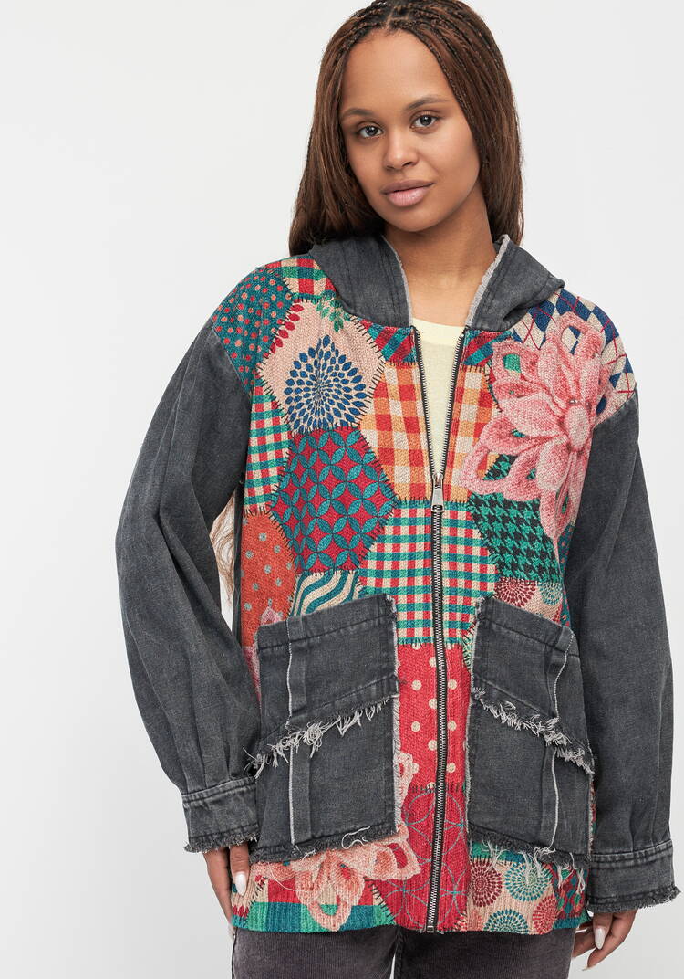 Джинсовая куртка Мартина шир.  750, рис. 1