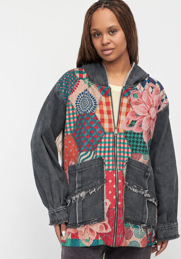 Джинсовая куртка Мартина шир.  580, рис. 1