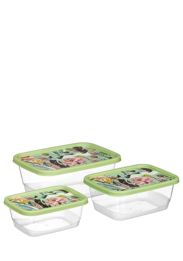 Комплект мисок, 3 шт. + контейнеры в подарок шир.  750, рис. 5