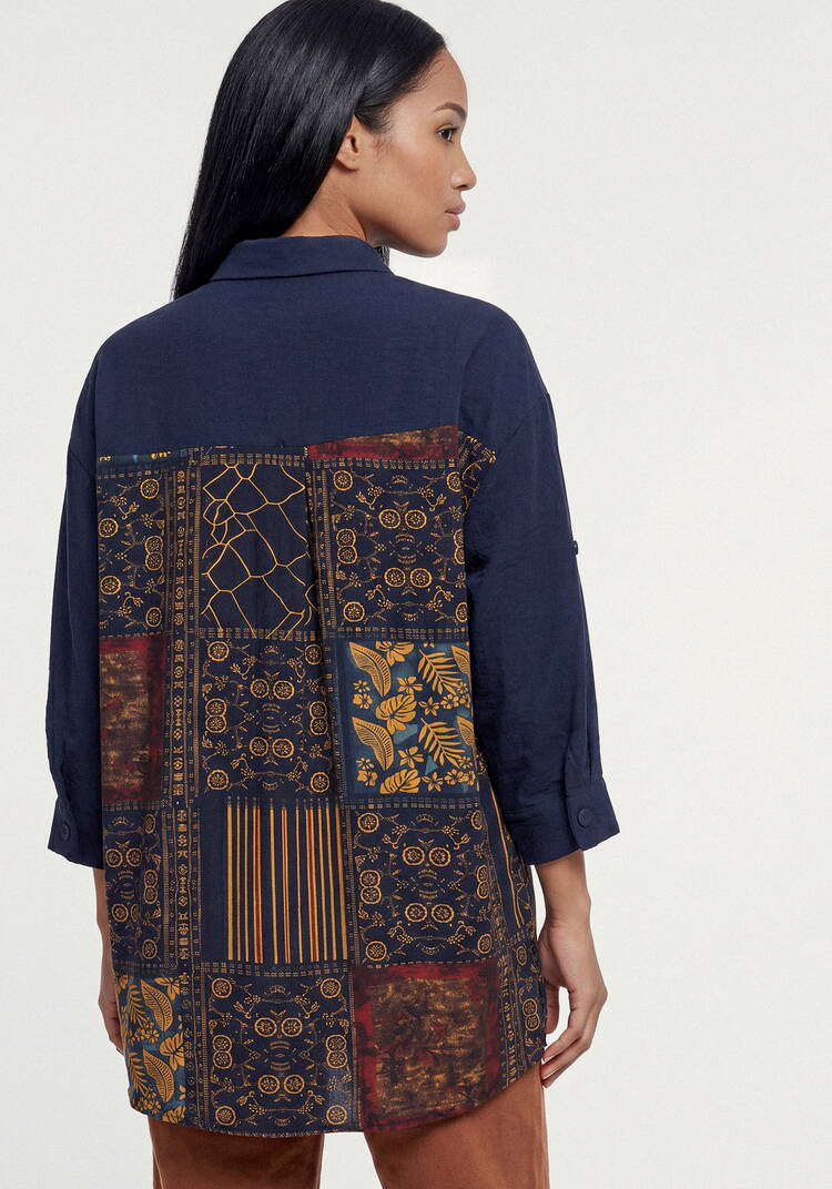 Туника Лазурный полдень шир.  750, рис. 9