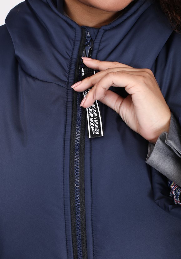 Куртка с капюшоном и накладными карманами шир.  580, рис. 20