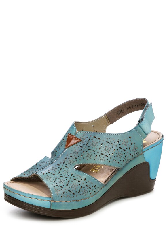 Босоножки женские Элина шир.  580, рис. 1