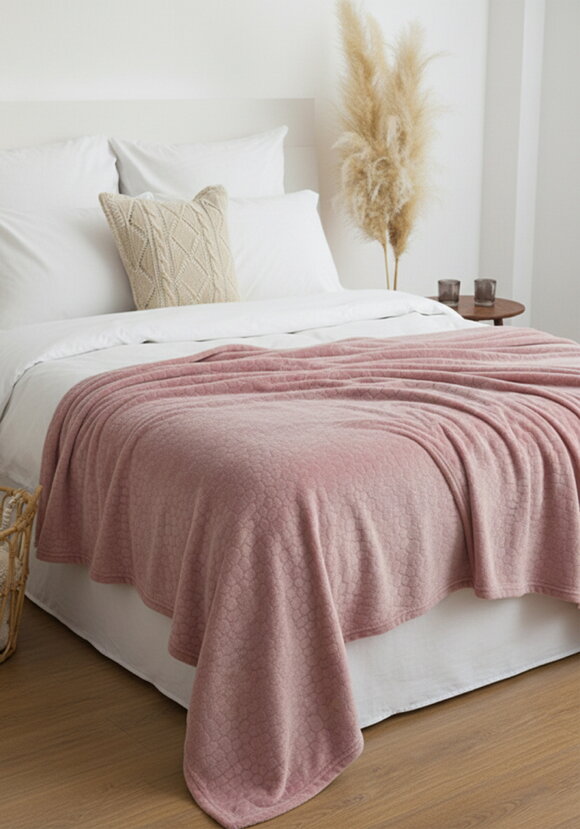 Плед-покрывало Розовый жемчуг шир.  580, рис. 2