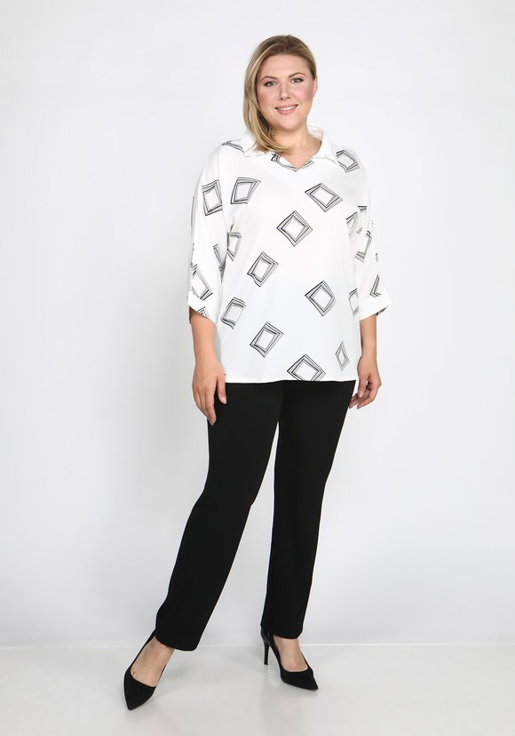 Блуза Обворожительная незнакомка шир.  580, рис. 8