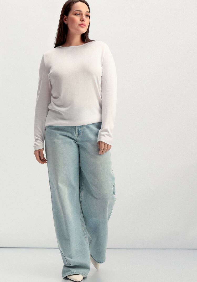 Джемпер базовый удлиненный шир.  750, рис. 16