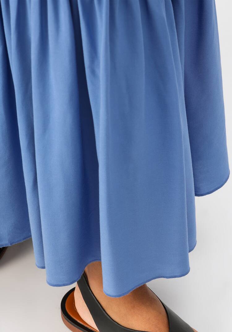 Юбка с воланом с резинкой на талии шир.  750, рис. 13