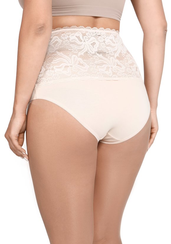 Женские трусы с высокой талией Кружевная магия, 2 шт шир.  580, рис. 2