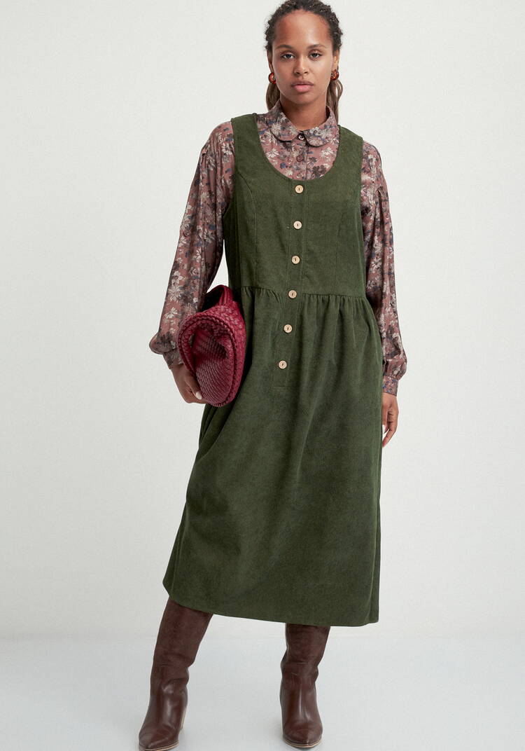 Сарафан со сборкой на талии шир.  750, рис. 16