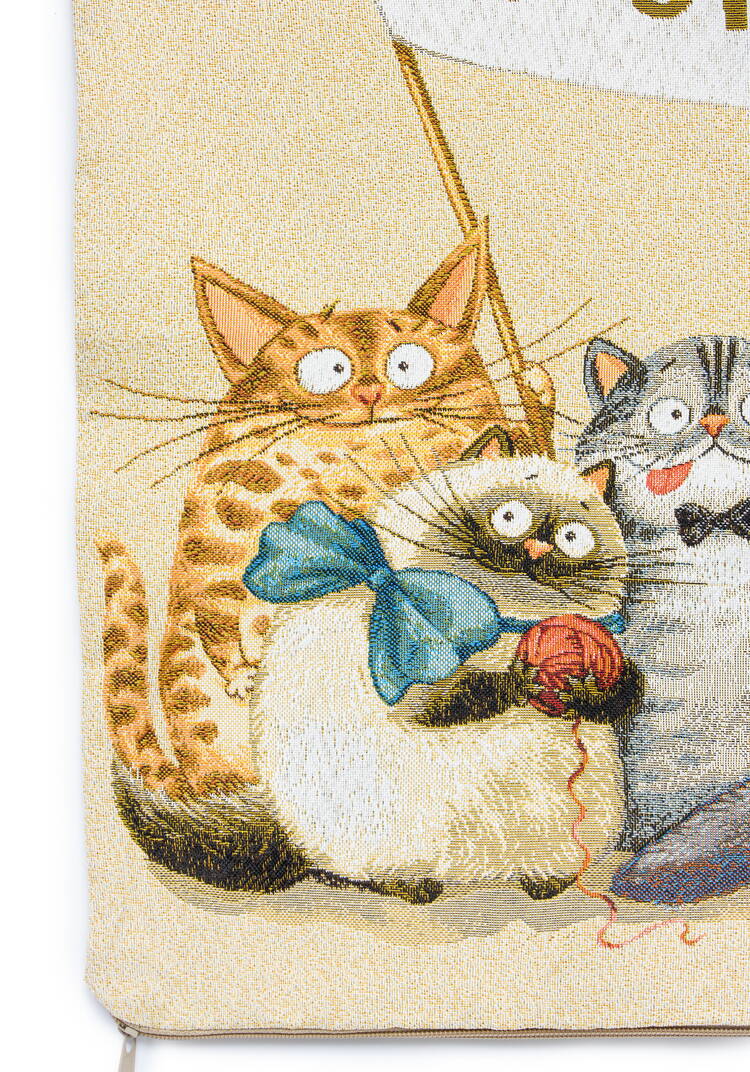 Наволочка гобеленовая Доброе-недоброе! шир.  750, рис. 3