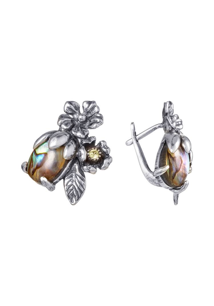 Серьги Цветик-Семицветик шир.  750, рис. 2