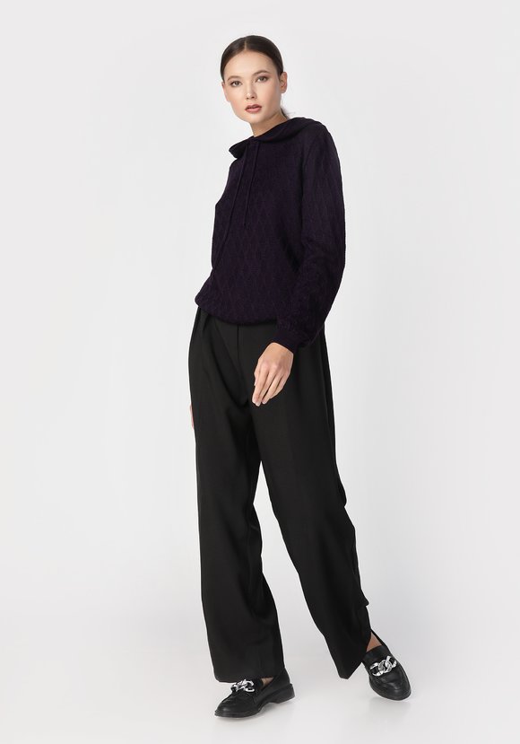 Джемпер женский с капюшоном шир.  580, рис. 2