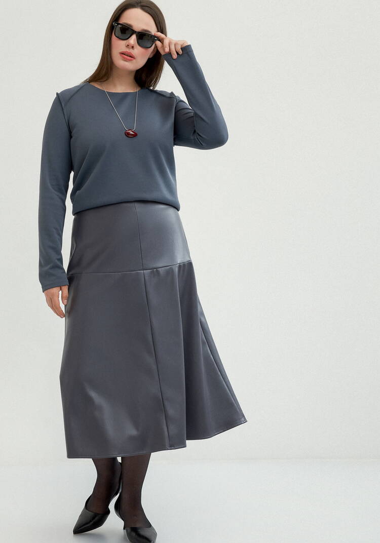 Лонгслив с конструктивным кроем шир.  750, рис. 14