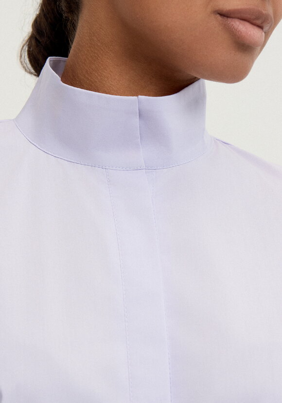 Рубашка с отложным воротом стойкой шир.  580, рис. 14