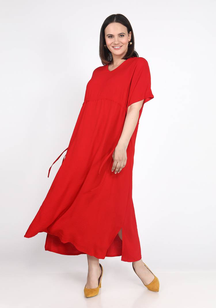 Платье со спущенным рукавом шир.  750, рис. 5