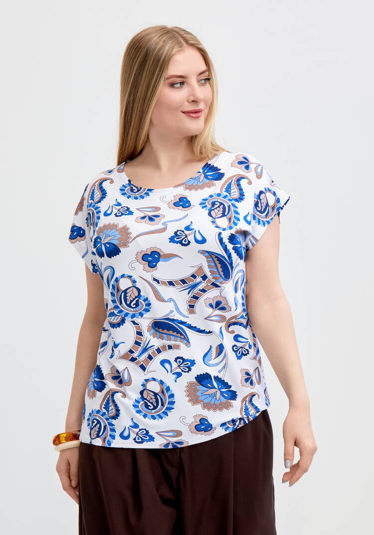 Футболка Лила шир.  750, рис. 17