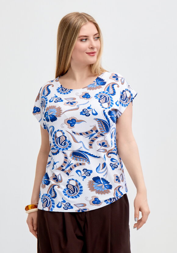 Футболка Лила шир.  580, рис. 17