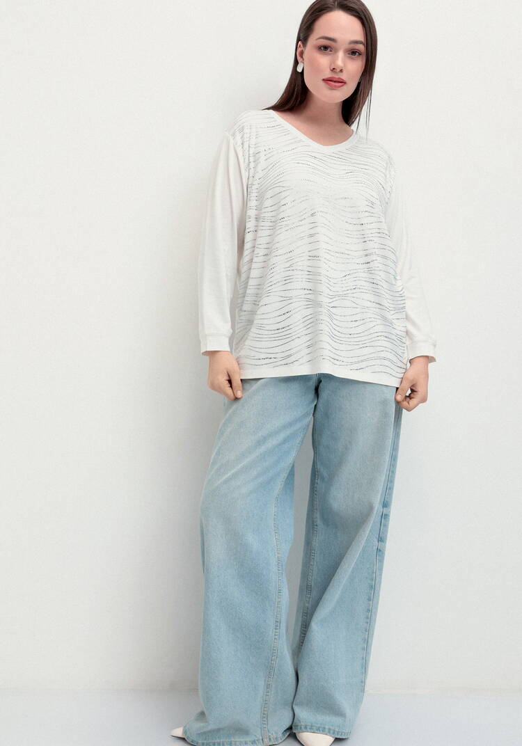 Блуза Дива шир.  750, рис. 16