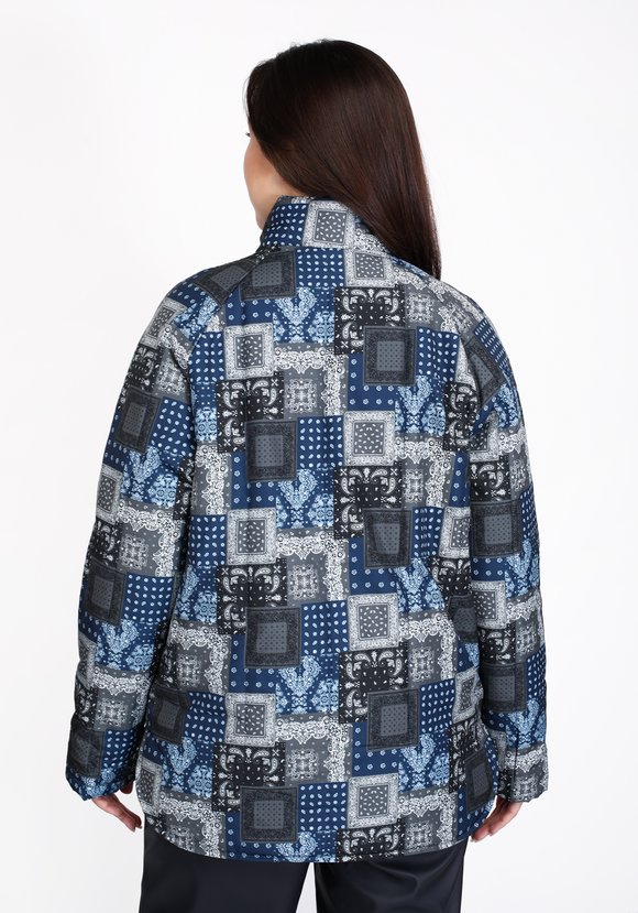 Куртка Оригинальный принт шир.  580, рис. 15