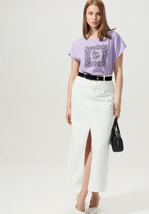 Топ с принтом свободного кроя шир.  580, рис. 8