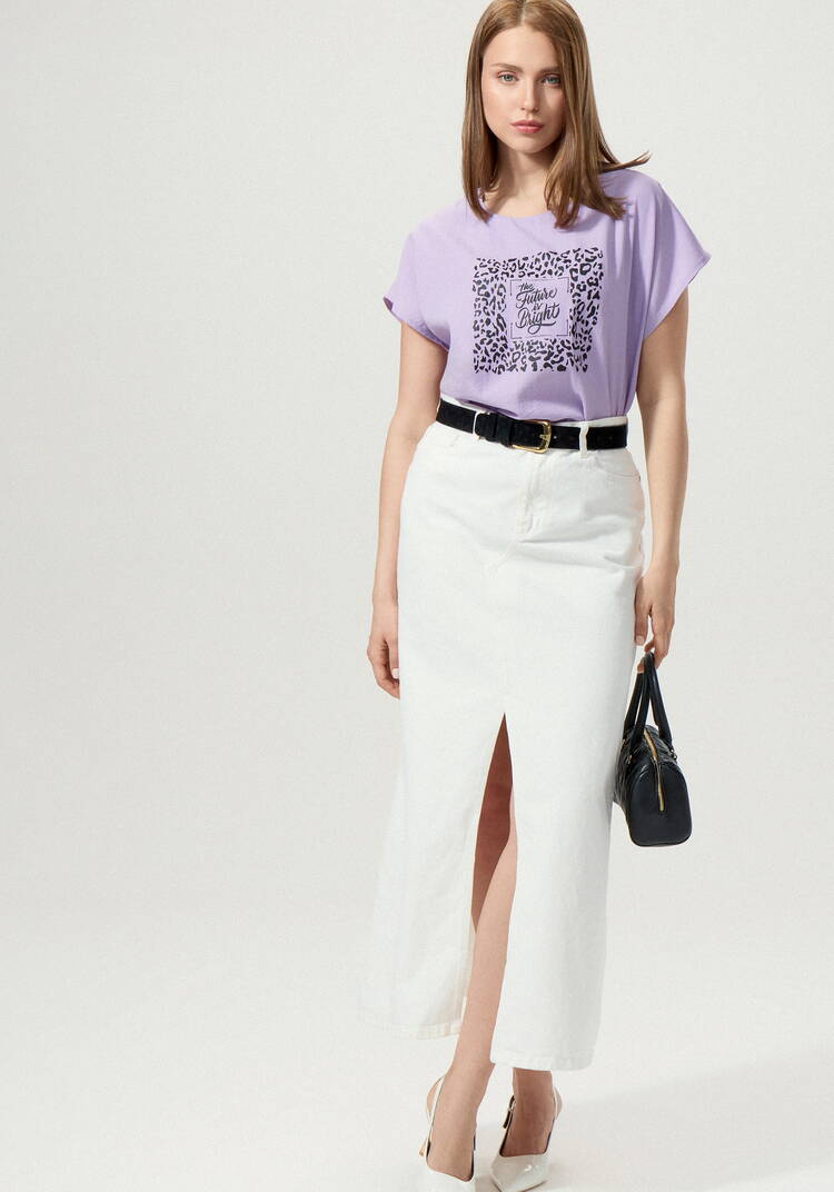 Топ с принтом свободного кроя шир.  750, рис. 8