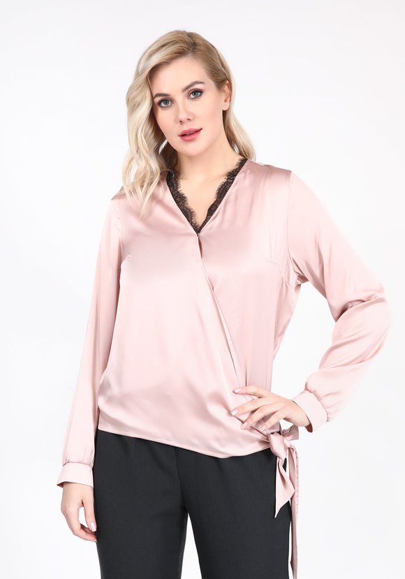 Блуза Женственное очарование шир.  580, рис. 1