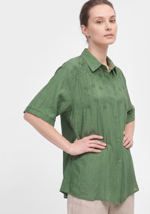 Блуза с вышивкой Миледи шир.  580, рис. 14
