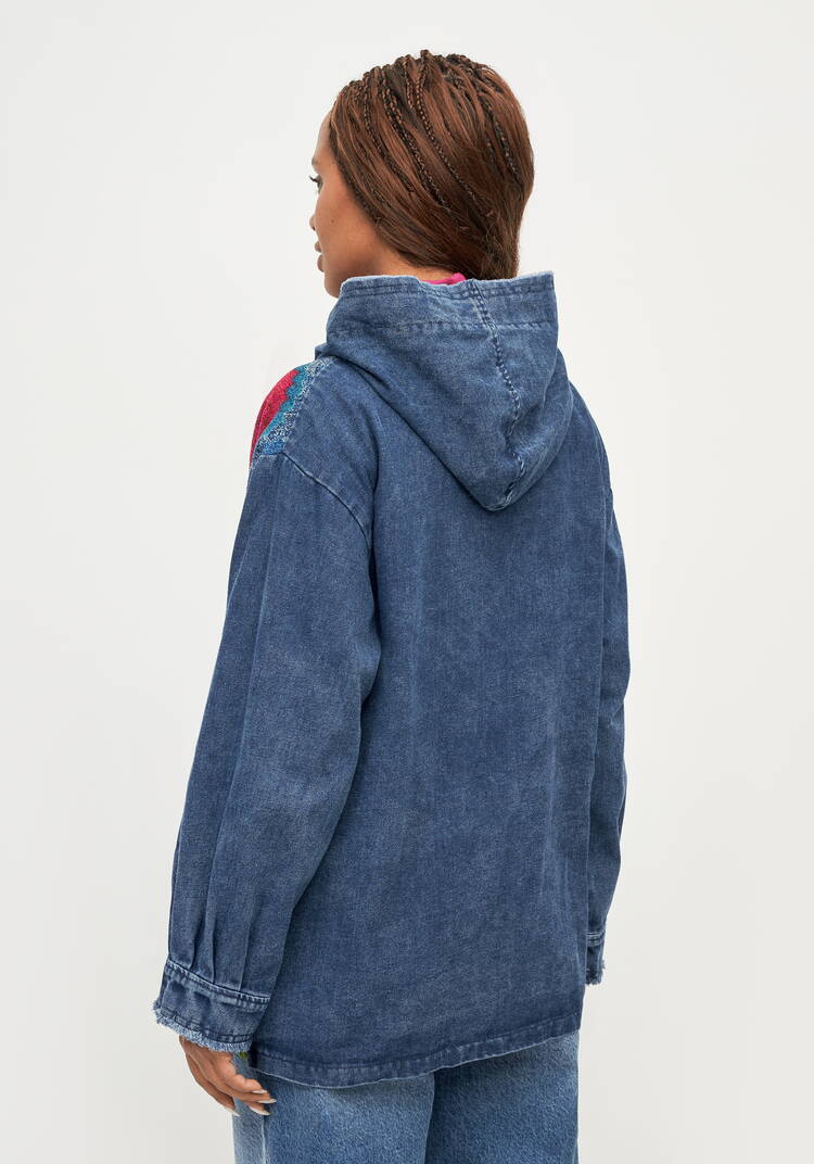 Джинсовая куртка Эшли шир.  750, рис. 10