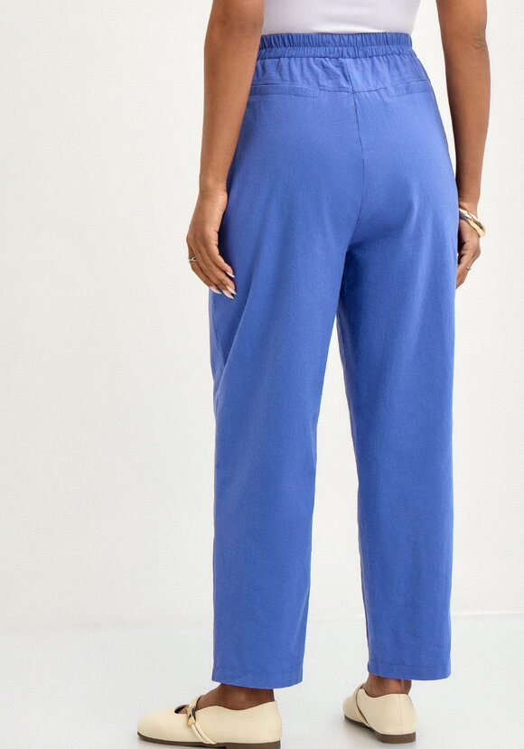 Брюки с декоративной планкой и карманами шир.  580, рис. 27