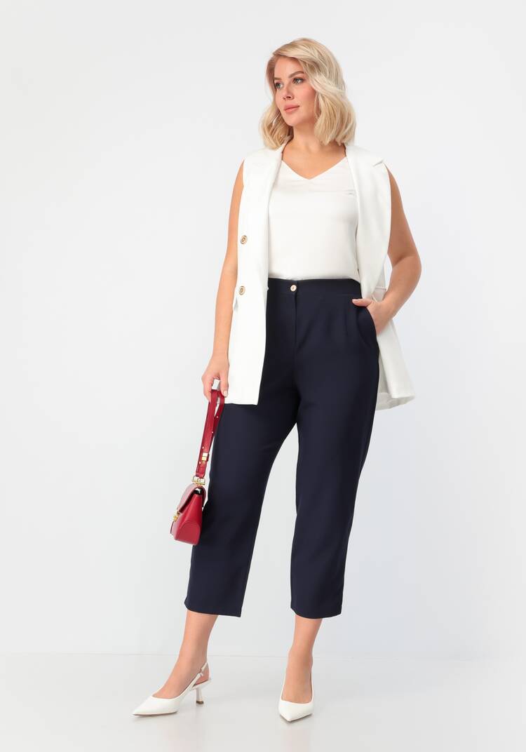 Брюки 7/8 с карманами шир.  750, рис. 11