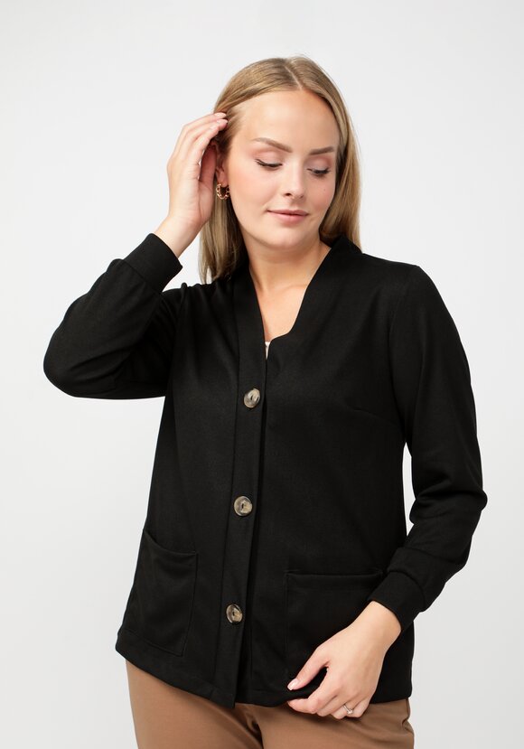 Трикотажный кардиган шир.  580, рис. 6