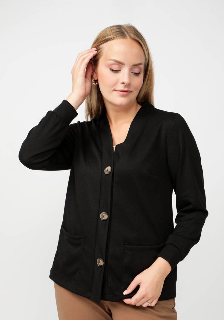 Трикотажный кардиган шир.  750, рис. 6