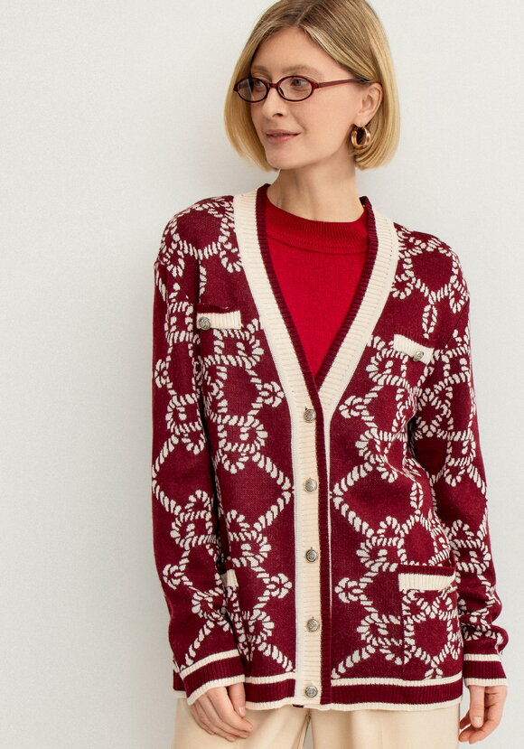 Кардиган женский удлиненный с карманами шир.  580, рис. 12