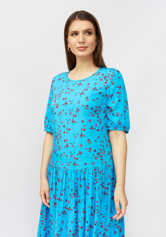 Платье женское с заниженной талией Лиана шир.  580, рис. 3