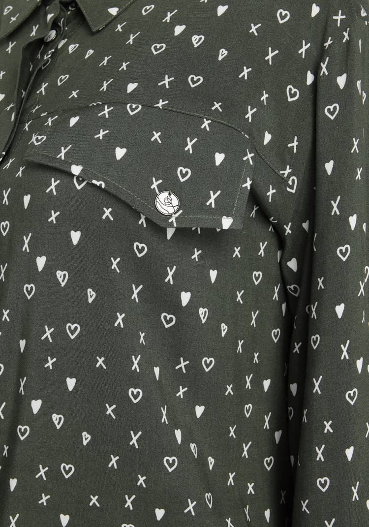 Блуза Дыхание природы шир.  750, рис. 3